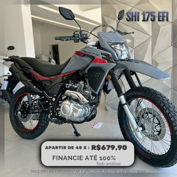 SHI 175 EFI SHINERAY | FINANCIE ATÉ 100% APARTIR DE R$669,00 MENSAL