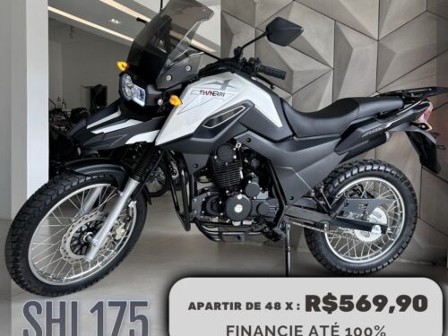 SHI 175 CC 2025 ESTILO TRAIL SHINERAY| Á PARTIR DE R$569,00 MENSAL